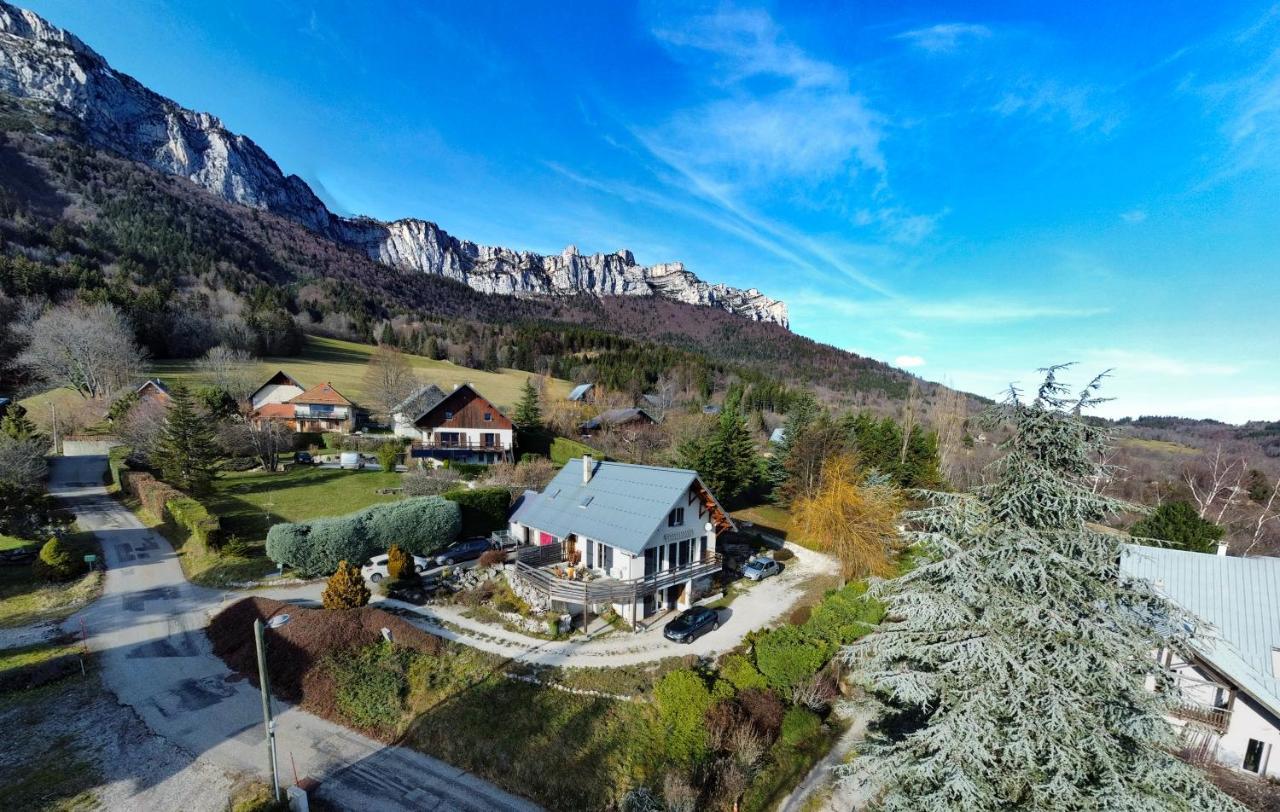 Appartement De Plain-Pied En Montagne Avec Vue Merveilleuse Sur Le Massif De Belledonne Saint Bernard du Touvet Exterior foto
